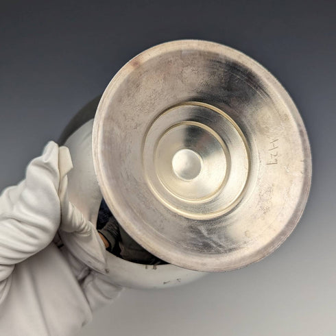 Set of 4 British Vintage Silver Plated Ice Cream Bowls